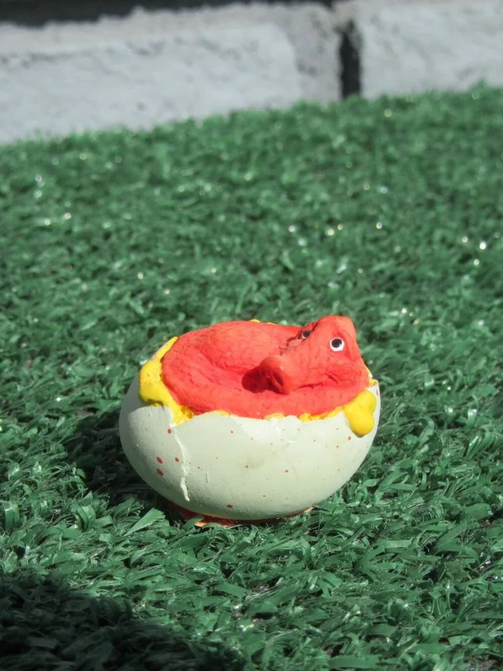 Genesis Creations Limited Mini Red Dragon Hatching Egg Made In Scotland Figurine